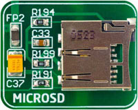 EASY-STM32 Модуль подключения microSD карт памяти
