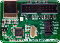 EASY-STM32 встроенный программатор Stlink v2